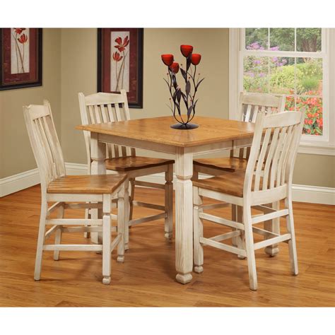 Dining Room 1 Collections Amish Oak And Cherry Hickory Nc Pub Set