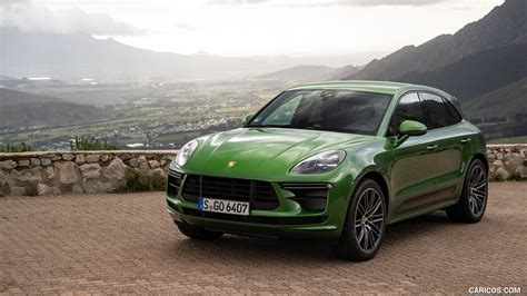 Porsche, turbo, macan, 2020 wallpaper (photos, pictures). 2020 Porsche Macan Turbo (Color: Mamba Green Metallic) - Front Three-Quarter | HD Wallpaper #61