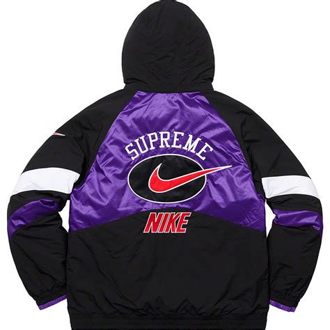 Supreme nike hooded sports jacket silver. 19'S/S Week13 アイテム全画像① Nike | Supreme Plus