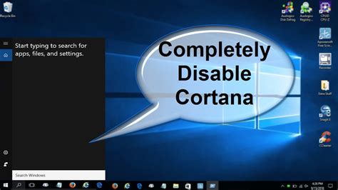 How To Disable Cortana Windows Totally Permanently Kill Task Gambaran
