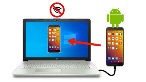 Cast Screen Your Android Device Into Your Pc Using Cable Youtube