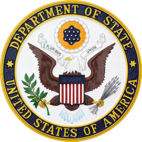 Department Of State Seal Plaque