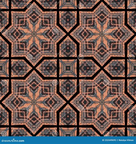 Seamless Pattern With Madala Ornament Arabic Style Stock Illustration Illustration Of Orient