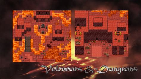Save 80 On Rpg Maker Vx Ace Dungeons And Volcanoes Tile Pack On Steam