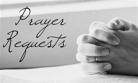 Prayer Requests FBC Eufaula AL