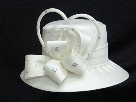 White Church Hat Hats For Women Church Hats Church Lady Hats