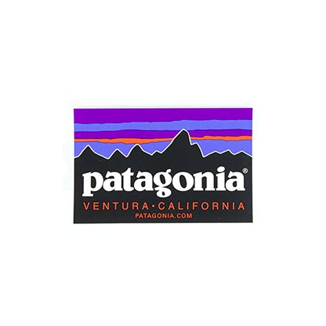 Patagonia Logo Decal Patagonia Sticker School Boxes Logo Sticker
