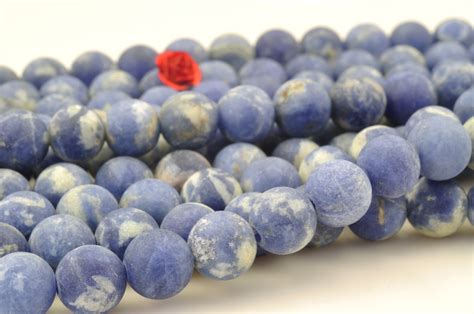 62 Pcs Of Blue Vein Stone Beads Blue Gemstone ，semi Precious Stone