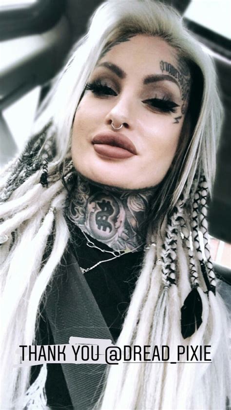 Singer summer walker showed off her new tattoo to celebrate valentine s day and to pay tribute to her favorite blog. Lusy Logan Dedreads | Bad girl aesthetic, Face tattoos, Hair styles