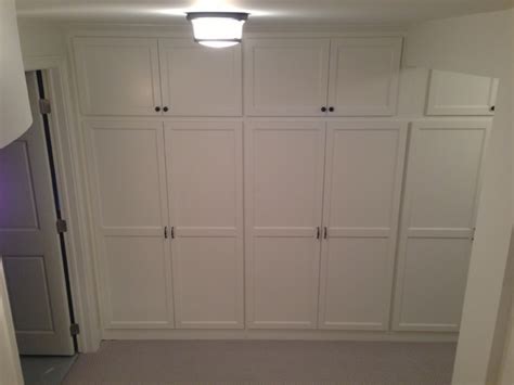 Equipped with one shelf that supports up to 50 lbs. Basement Remodel - Adding more storage in a small space ...
