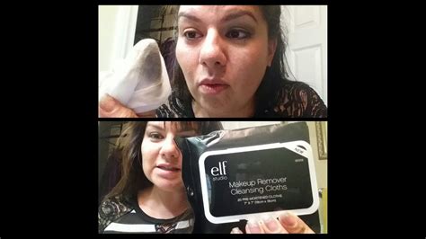 Elf Make Up Removing Cleansing Cloths Tutorial Review Youtube