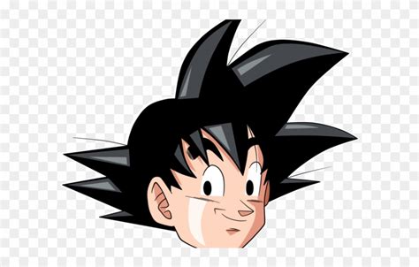 Download Goku Clipart Face Goku Head Transparent Png Download