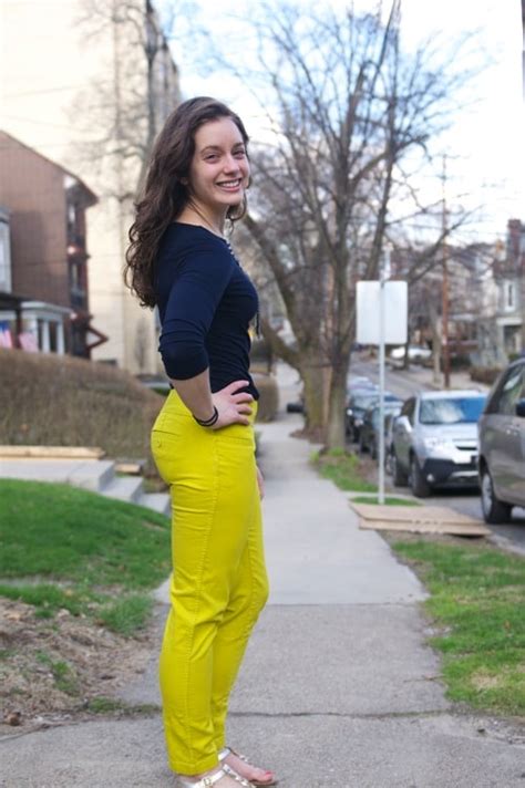 How To Wear Lime Green Pants The Almond Eater