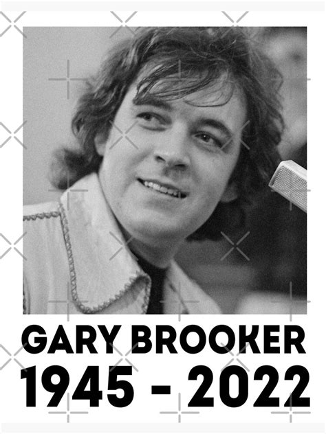 Rip Gary Brooker Procol Harum English Singer Songwriter 1945 2022