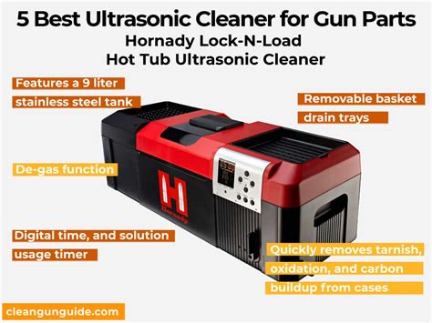 Best Ultrasonic Cleaner For Gun Parts Updated June