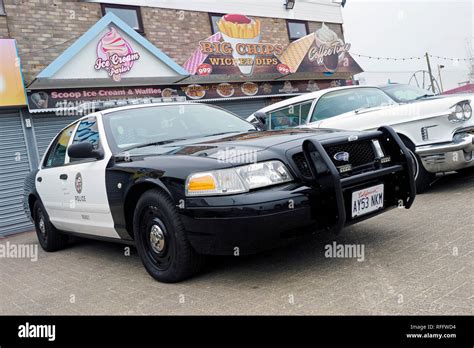 Ford Crown Victoria P Police V Interceptor That Once Served The Lapd