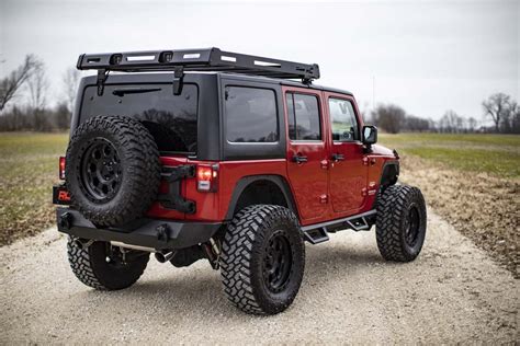 Rough Country Roof Rack System For 07 18 Jeep Wrangler Jk Quadratec