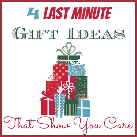 Great for the bridal shower. 4 Last Minute Gift Ideas - Our Piece of Earth