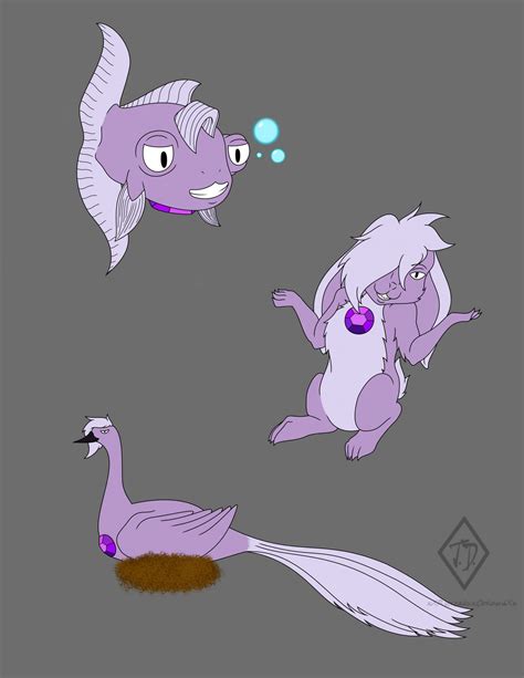 Alternate Animal Forms Of Amethyst By Xxryuzakixookamixx On Deviantart