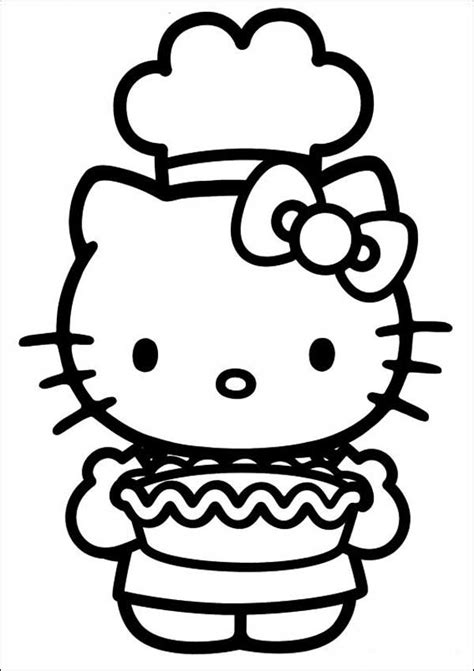 12 bilder von deiner lieblingsfigur. Ausmalbilder Hello Kitty 01 | Ausmalbilder zum ausdrucken