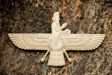 Faravahar The Guardian Spirit The Primary Symbol Of The Ancient