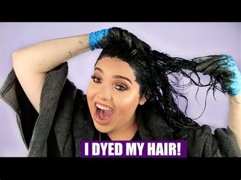 All hair is healthy enough for bleaching, it's just a matter of treating it correctly and. WATCH ME DYE MY HAIR | BROWN TO BLACK! - YouTube