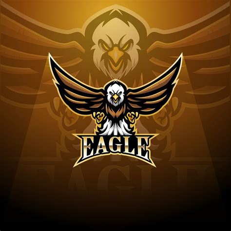 Eagle Esport Mascot Logo By Visink