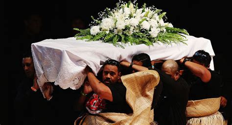 Photos Rugby Legend Jonah Lomu Remembered At Public Memorial Service