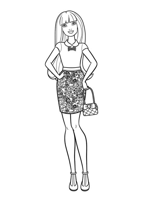 Dibujos De Barbie Fashionista Para Colorear