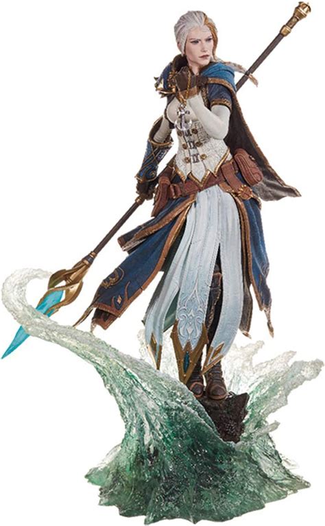 Zh Action Figure World Of Warcraft Jaina Proudmoore Toy Model Statue