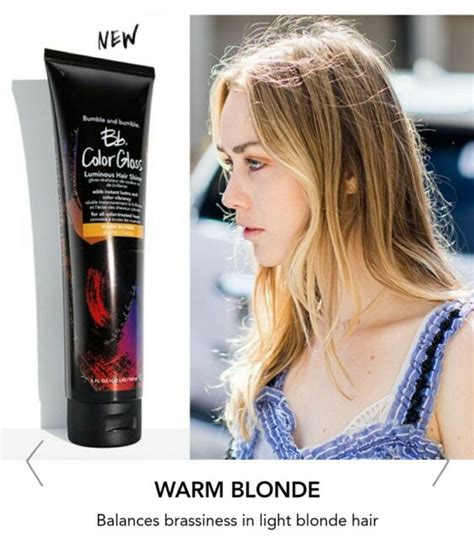 Bumble And Bumble Bb Color Gloss Luminous Hair Shine In Warm Blonde 5fl Oz150ml Ebay