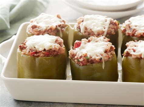 Stuffed Green Peppers Recipes Food Network Recipes Stuffed Peppers