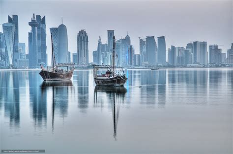 Download Wallpaper Doha Qatar City Free Desktop Wallpaper In The