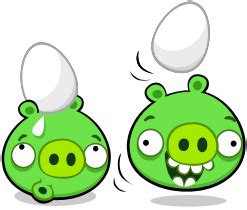 The adventures of orange bird; The Pigs - Angry Birds Wiki