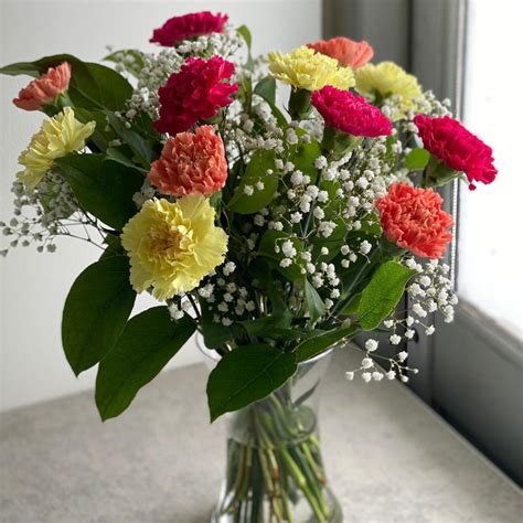 Mixed Carnations For UK Flower Delivery From Clare Florist