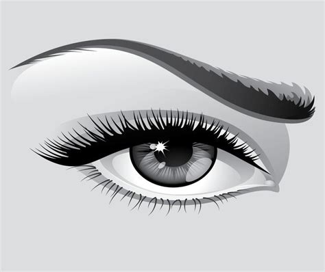 Vector Beautiful Eyes Vector For Free Download Freeimages