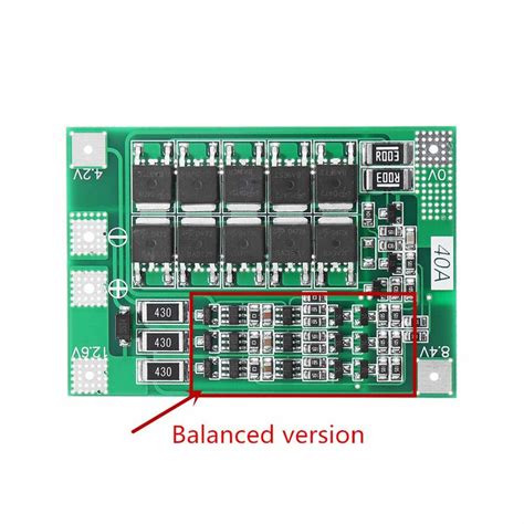 Cheap 3s 40a Bms 18650 Lithium Battery Protection Board With Enhance