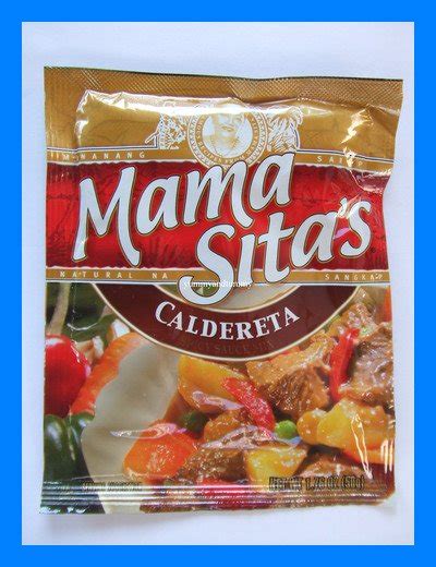 Filipino Caldereta Spicy Sauce Mix Mama Sitas