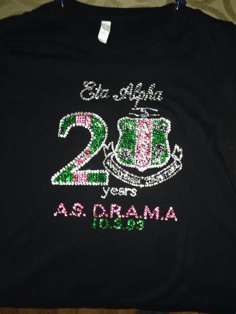Aka Eta Alpha 20th Anniversary Shirt 20th Anniversary Shirts