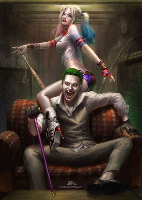 ♥ ♦ Joker And Harley Joker And Harley Quinn Harely Quinn And Joker
