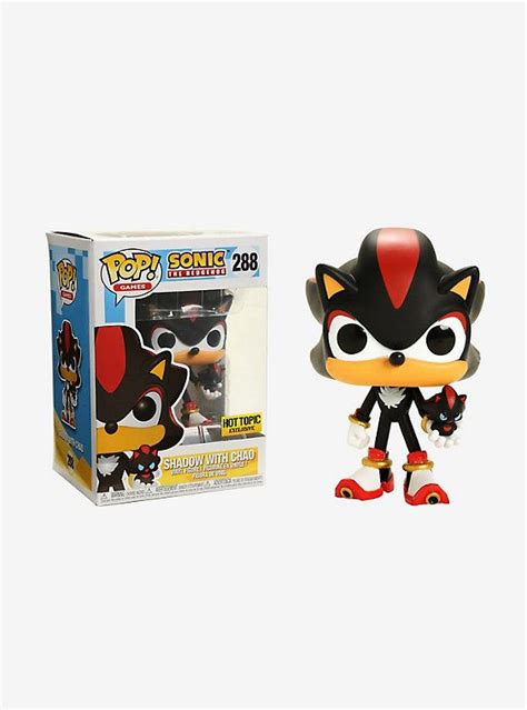 Funko Sonic The Hedgehog Pop Games Shadow With Chao Vinyl Figure Hot