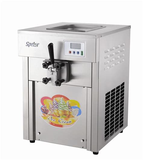 Flavor Soft Ice Cream Machine Economical Desktop Soft Ice Cream Machine Commercial And