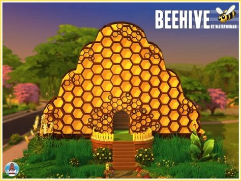 Beehive House By Waterwoman At Akisima Sims 4 Updates