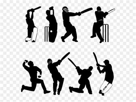 Download Crick Image Cricket Bowling Action Black And White Png
