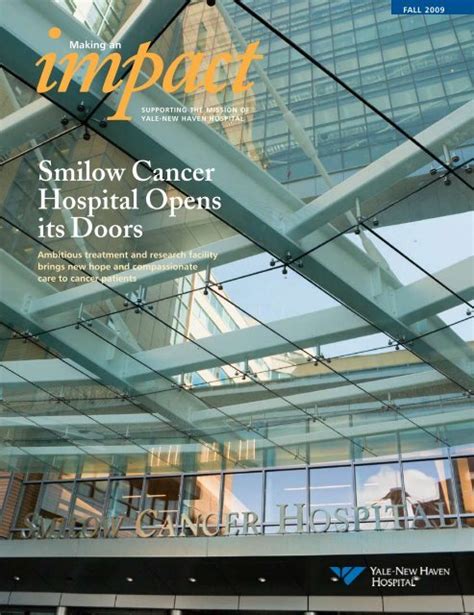 Smilow Cancer Hospital Opens Its Doors Yale New Haven Hospital
