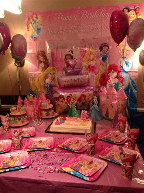 Disney Princess Birthday Theme Princess Theme Birthday Disney