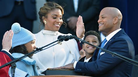 Photos Wes Moore Sworn In As Marylands First Black Governor