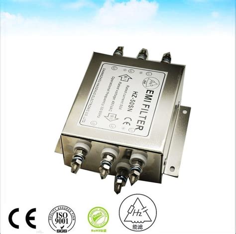3a 5a 10a Vfd Rfi Emi Filter Fm Radio Frequency Interference Filter
