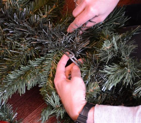 Diy Christmas Decor From An Old Fake Xmas Tree The Navage Patch