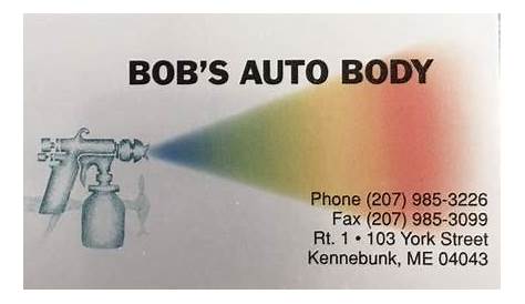 Bob's Auto Repair & Body Shop in Kennebunk, ME, 04043 | Auto Body Shops